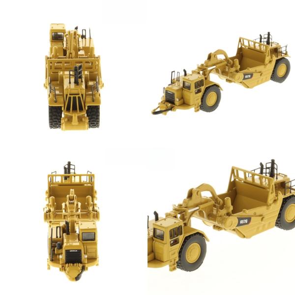 657G Wheel Scraper Diecast Model 1:50 Scale Construction Replica 85175C