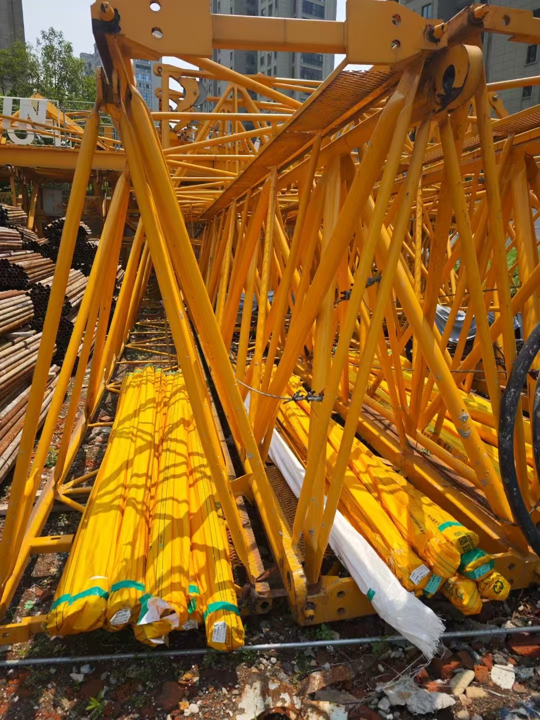 Used Potain Tower Cranes for Sale Maximum Lifting Height 60m MC200 Limited Stock