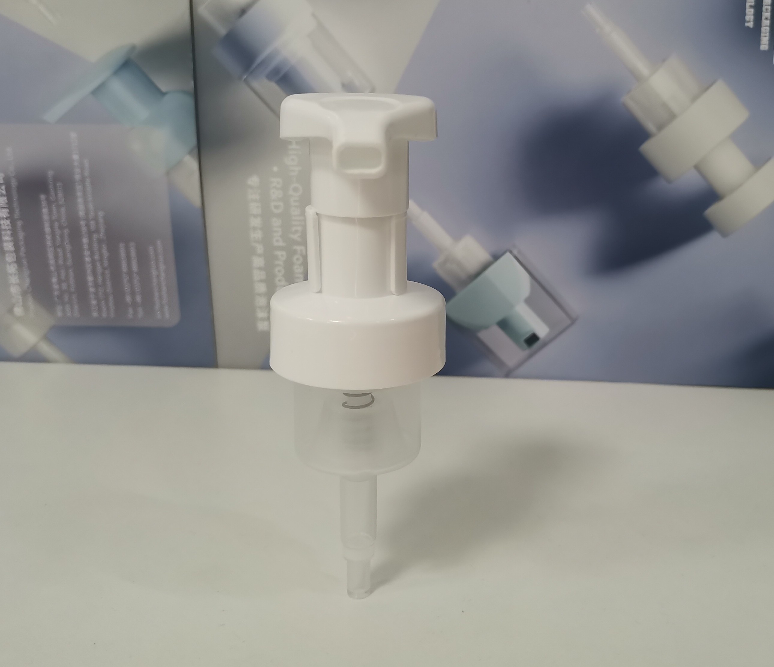 0.8cc Plastic Foam Bottle Dispenser With 43/410，40/410，43/400 Specification
