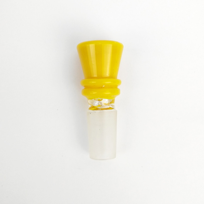 Hand Blown Glass Bong Bowl Herb Slides Funnel Bowl Pieces Multi Design