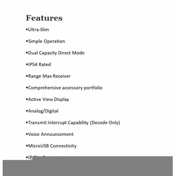Motorola TLK 100 Two Way Radio English Operating Language Motorola Digital Walkie Talkie with Wi-Fi 802.11 a/b/g/n 2.4/5.0 GHz