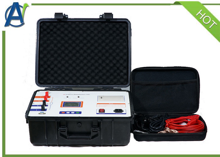 5A 10A 20A 50A 100A Transformer Testing Kit Micro Ohmmeter with Built-in Printer