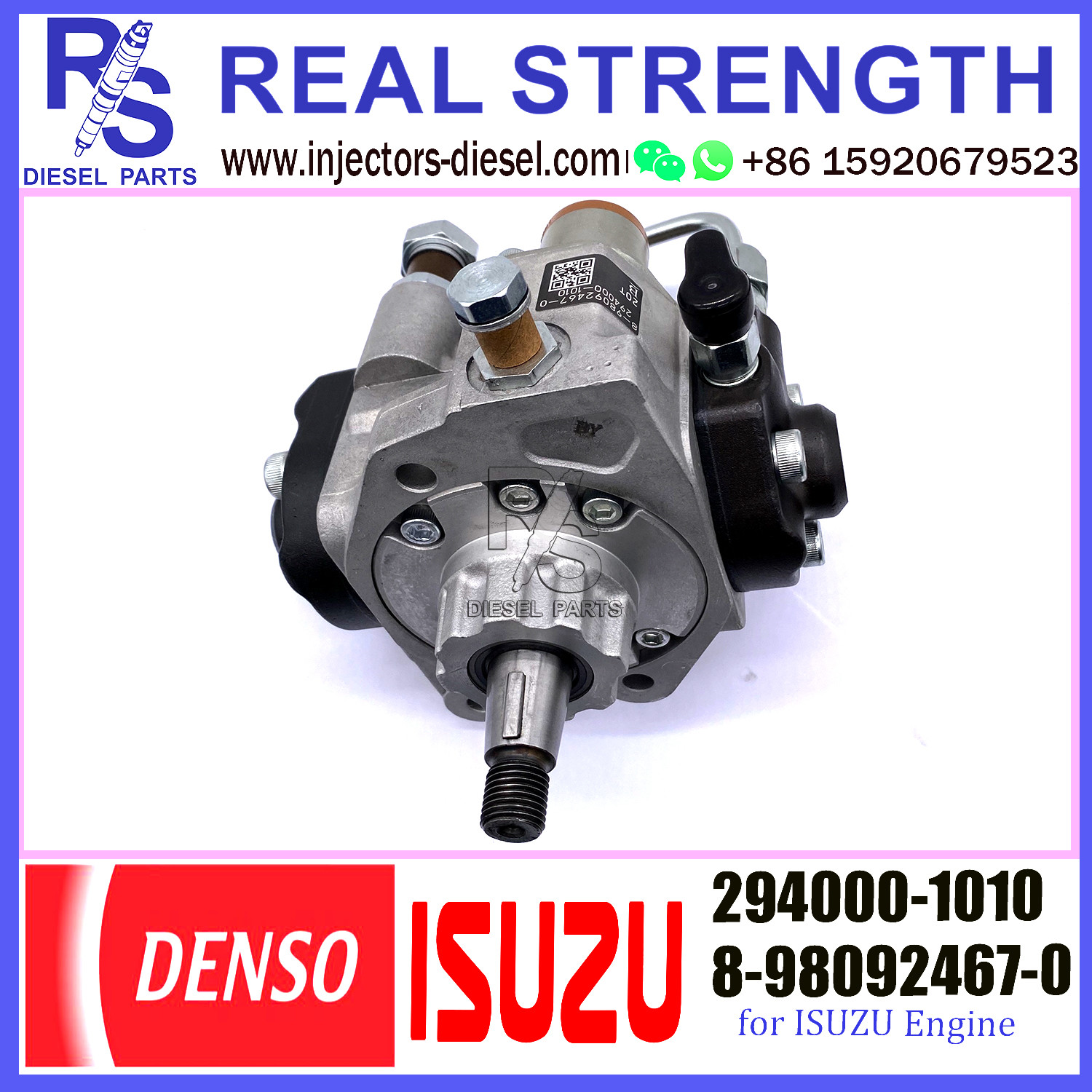 Diesel Engine Fuel HP3 pump 294000-1010 8-98092467-0 For ISUZU engine DENSO pump 294000-1010 8-98092467-0