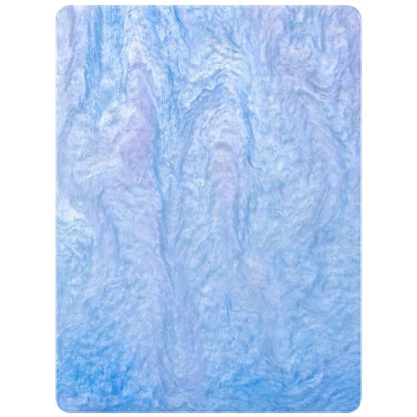 620*1040mm custom light blue starry sky pattern colored acrylic sheet for home furniture crafts