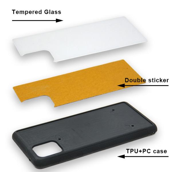 Custom Tempered Glass Sublimation Phone Case For Iphone 14 15 16 Pro Max Plus