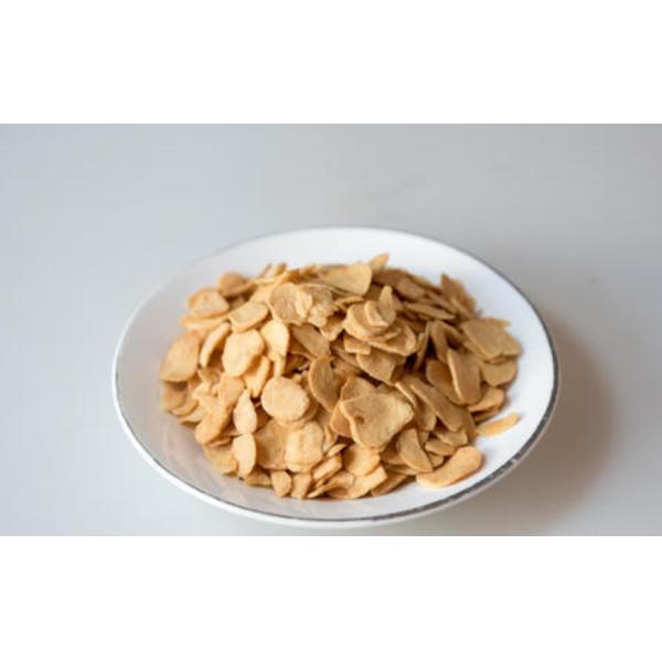 Fresh Crunchy Pungency Odor Fried Garlic Flakes