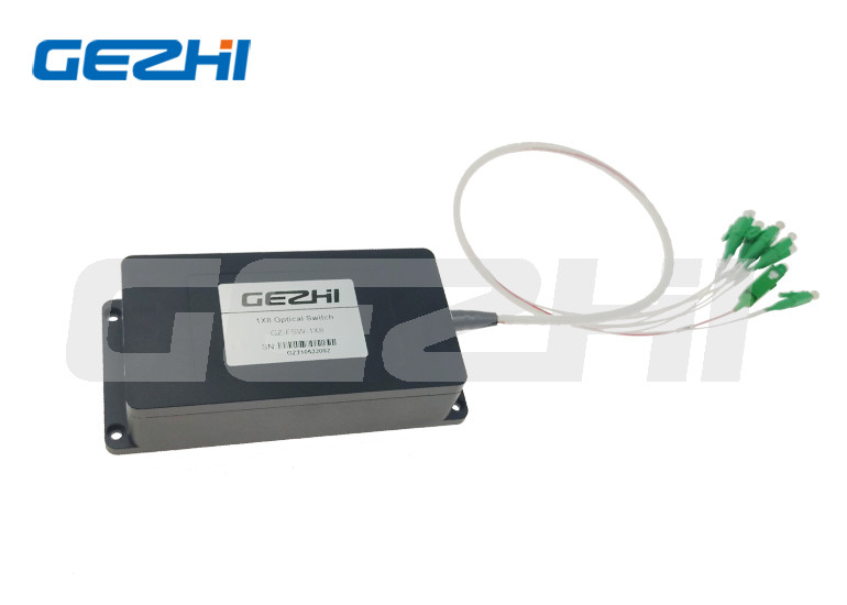 Quality 1x8 Fiber Optical Switches Transmission Monitoring Detecting Use for sale
