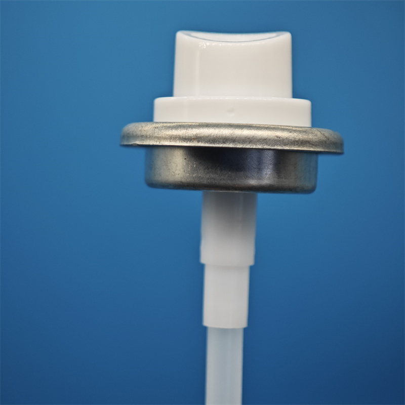 360 Degree Aerosol Valve With Actuator for Agricultural Sprays & Medical Disinfectants with Sterile Design & High-Pressure Tolerance