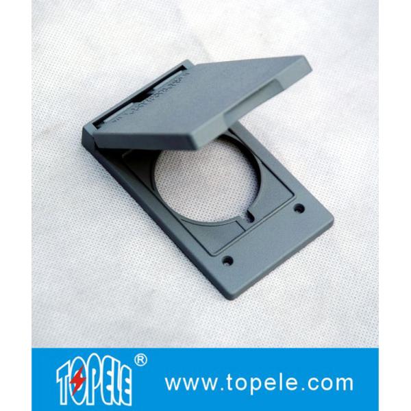 Aluminum Powder-coated Weatherproof Electrical Boxes Self-closing Outlet Covers