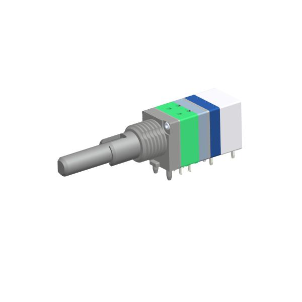 8mm Double Shaft Absolute Rotary Encoder Incremental Integrated With Rotary
