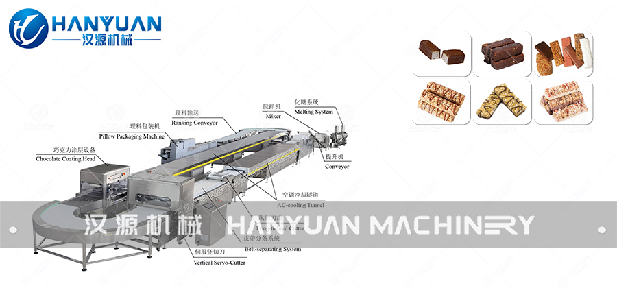 Chocolate Energy Bar Production Line