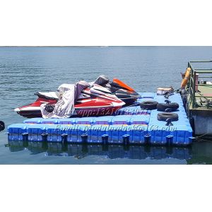 Quality Plastic Pontoon V Floats For Jet Ski Dock for sale