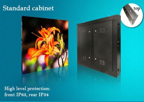 Commercial P10 Led Display , RGB Led Display 1R1G1B SMD3535 Pixel Configuration