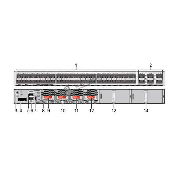 Enterprise Grade Managed Huawei CloudEngine S6730-H48X6C Switch 48x10GE SFP