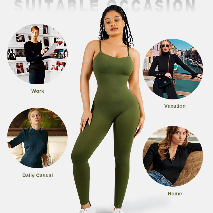 2023 Women's Yoga Tummy Control Jumpsuit for Slimming and Other Fitness Activities