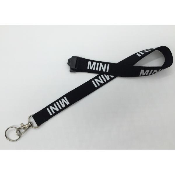 fashionable 2.0 CM Silk-screen printing. Polyester lanyards with any Logo