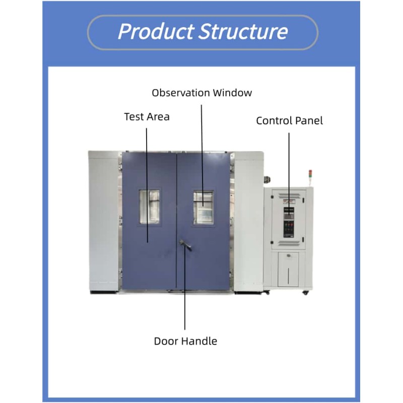 Walk-in Temperature and Humidity Test Chamber - This Stainless Steel Large-capacity Climatic test Chamber