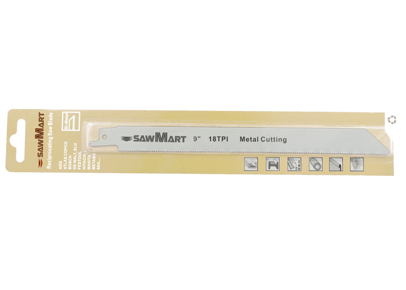Reciprocating saw blade WB918A 225mm 14T for metal materials flexible cutting