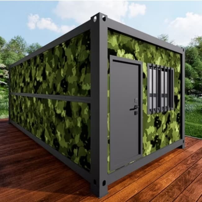 Quality Prefabricated Low Cost Easy-to-Install Folding Container House for sale