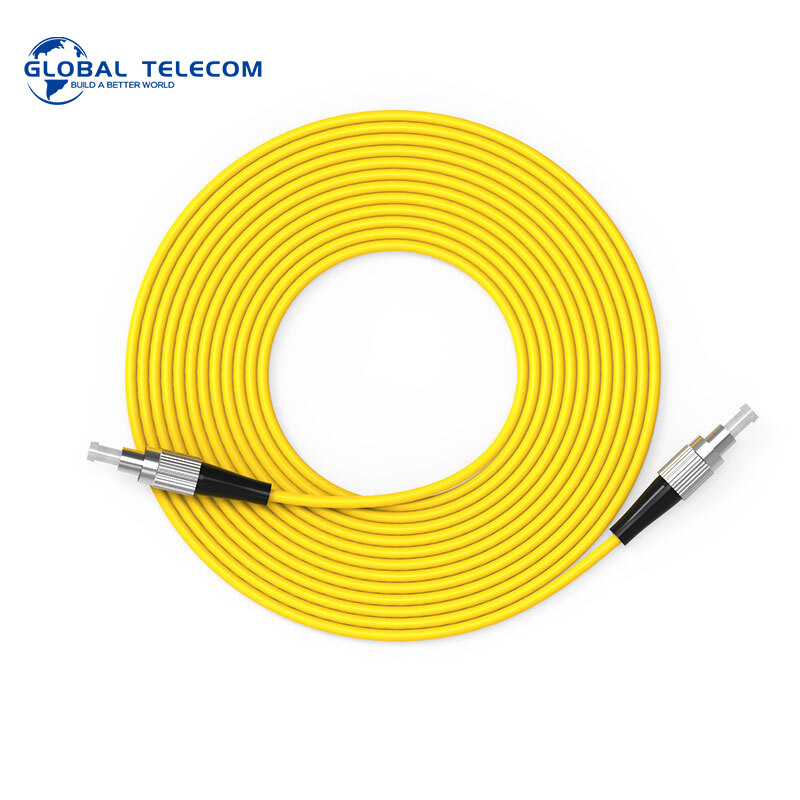 SM Fc Fc Fiber Optic Patch Cord Low Insertion Loss For FTTH FTTB FTTX