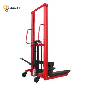 1 Ton Manual Pallet Stacker 500mm Load Center Easy Operation