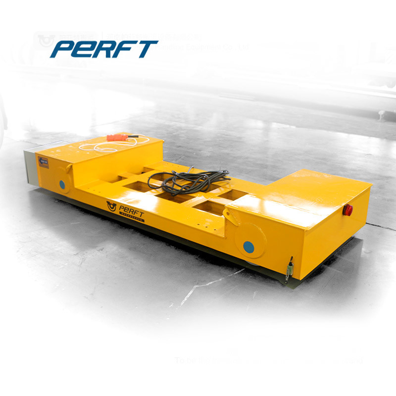Customization Electric Rail Transfer Cart For Industrial Light Material Transportation