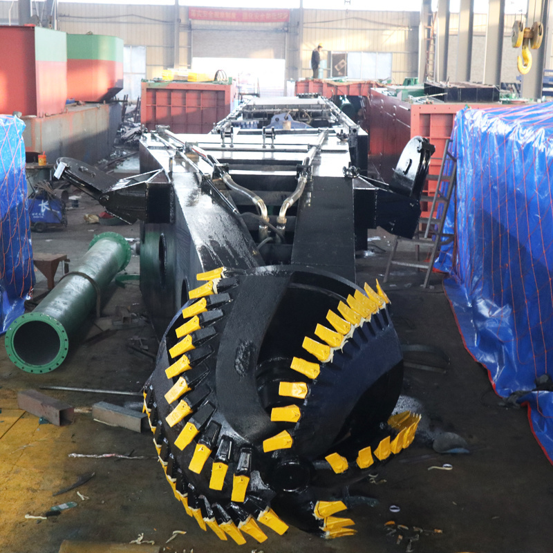 Diesel Engine Sand Cutter Suction Dredger for River Mud