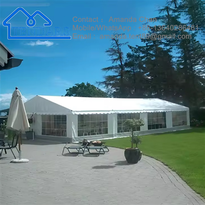 Modern White Customized Marquee Canopy Trade Show Tent Outdoor Wedding Party Tent For Sale