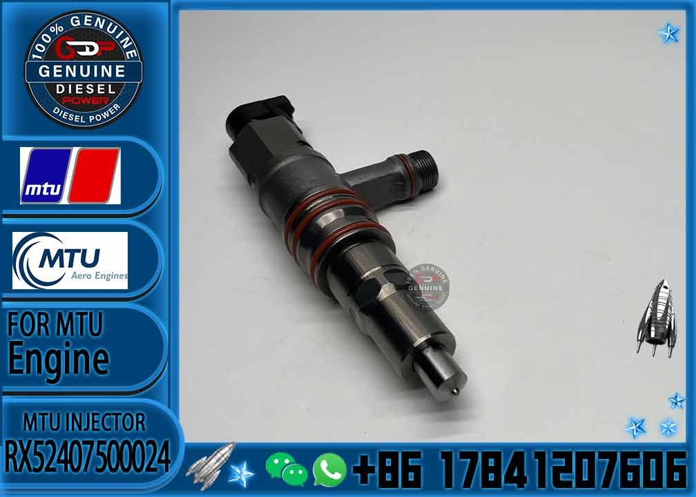 Diesel Engine Common Rail Fuel Injector RX52407500024 FOR MTU 4000 ENGINES