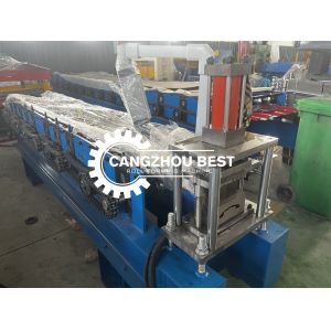 Quality Ppgi Rack Roll Forming Machine Garden Fence Panel Making for sale