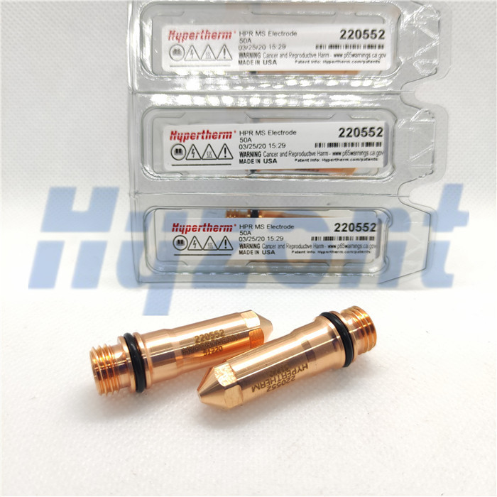Mild Steel Hypertherm 220552 Electrode Plasma Consumable