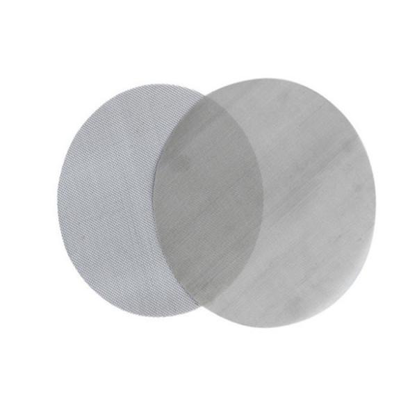 Dutch Weave Black 5mm Wire Mesh Disc For Rubber Filter