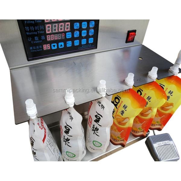 Stand up Spout Bag Sachet Water Pouch Filling Machine