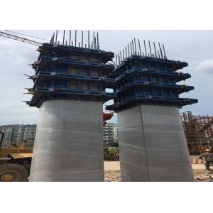 Quality Conventional Flexible Round Column Shuttering , System Column Formwork for sale