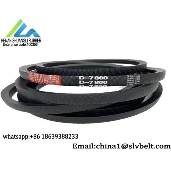 Type D Top Width 32mm Depth 19mm Triangle V Belt Transmission
