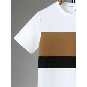 Unisex Summer Short Sleeve Children Clothing Set With Class B Security Level