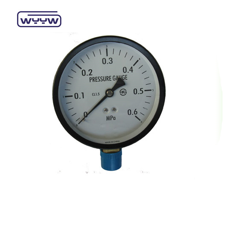 Quality High Accuracy Precision Test Pressure Gauge Manometer bottom Mount for sale
