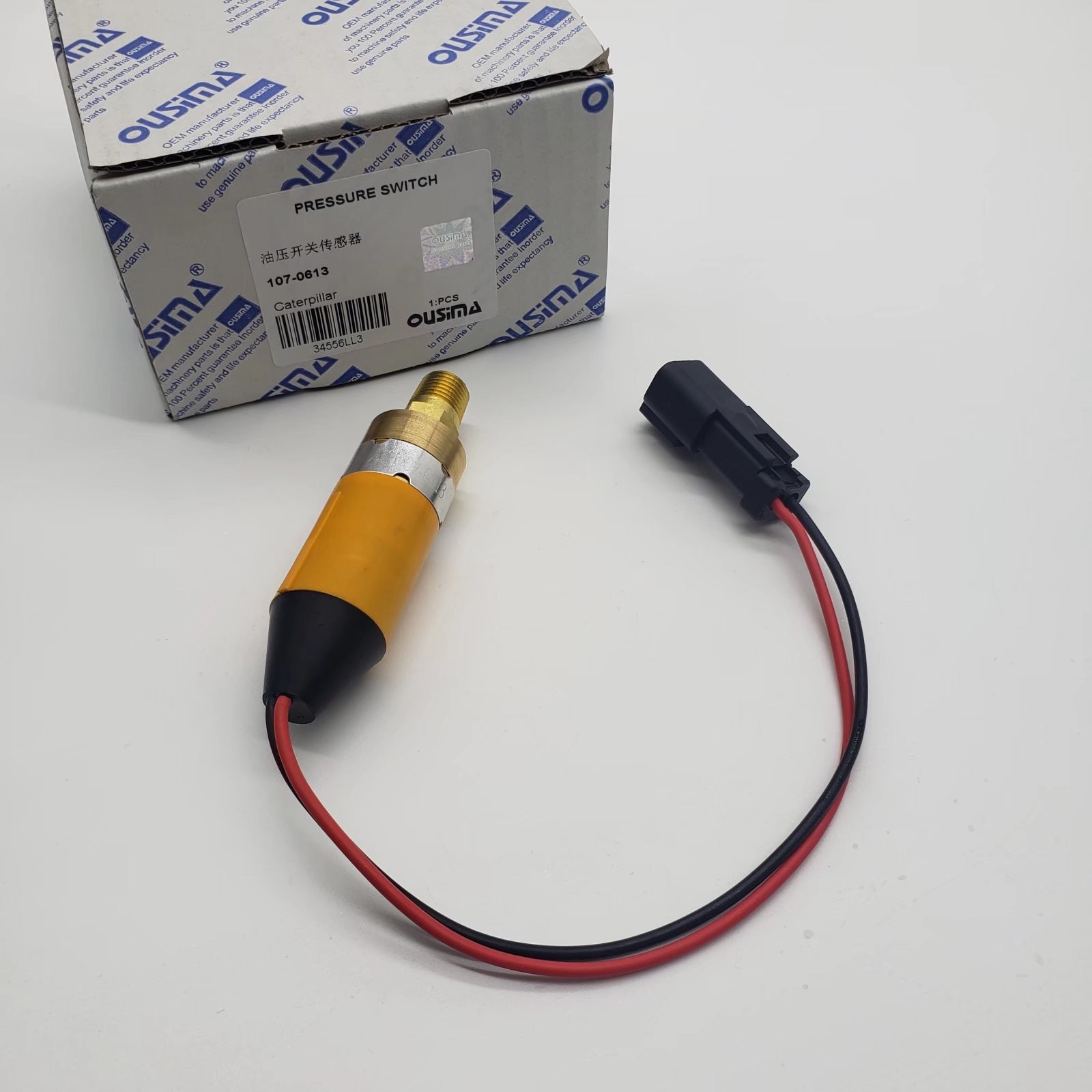 107-0613 1070613 Oil Pressure Switch For Excavator Spare Parts