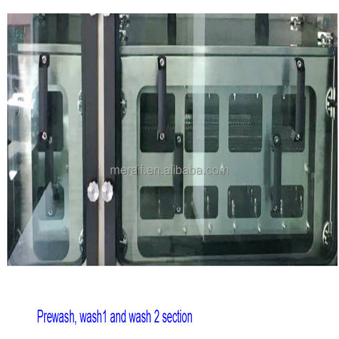 SUS304 Circuit Board Spray Cleaning Machine Smt online PCBA cleaning machine Modular 600mm Conveyor Cleaning System