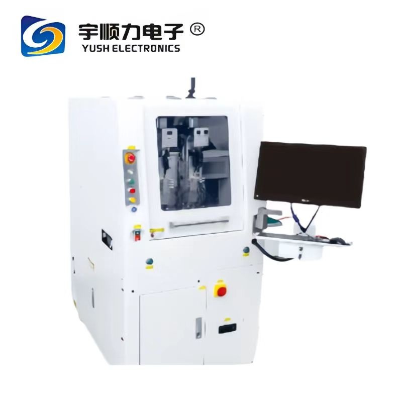 Smartphone Inline SMT PCBA Router Machine YSL-IR180 180*180mm 1100kg Vacuum Cleaning