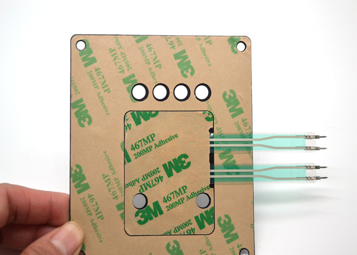 Two Circuit And Metal Dome Tactile Membrane Switch For Washing Machine