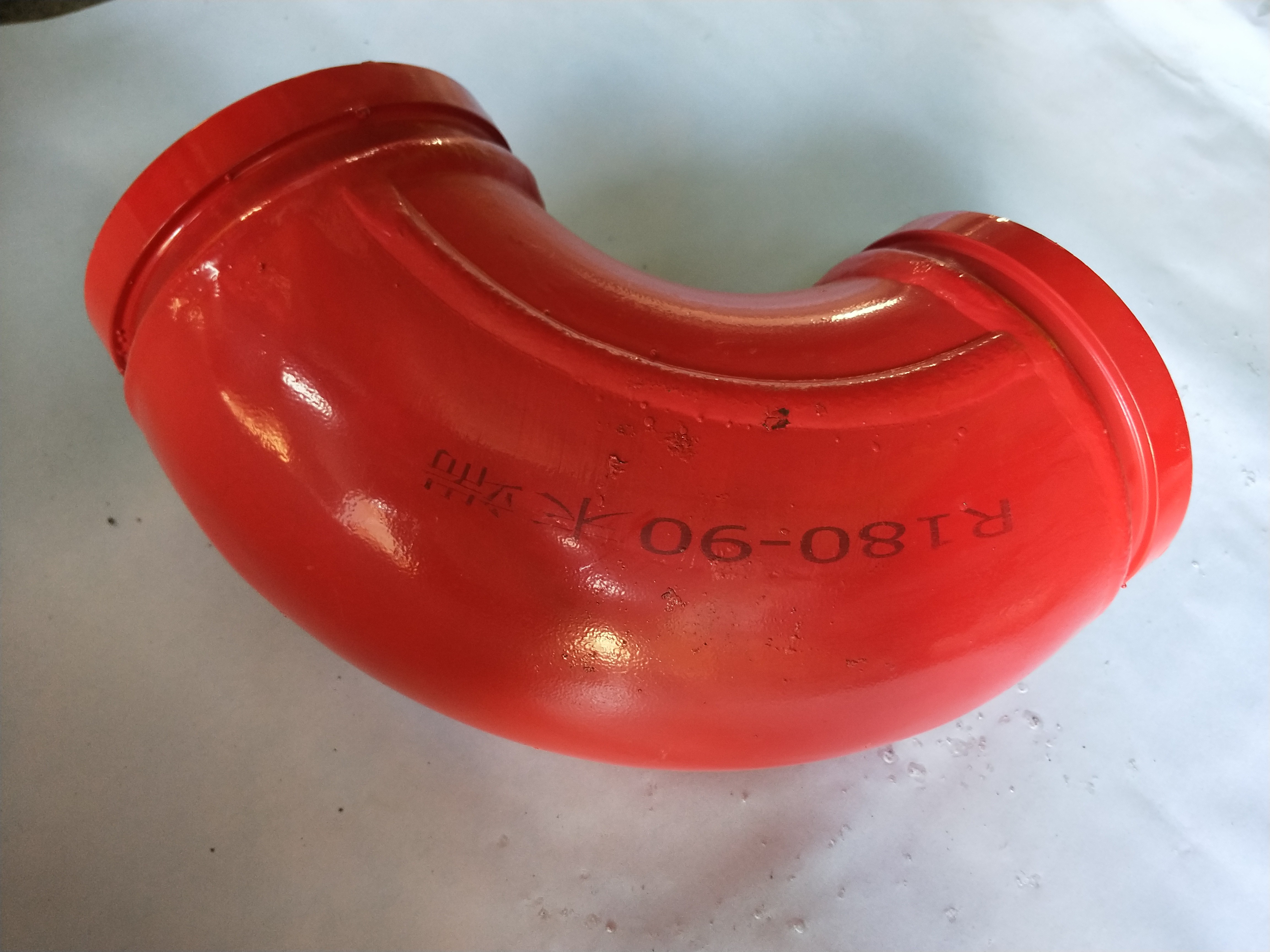 13760202 Sany Concrete Pump Parts End Elbow 125x180