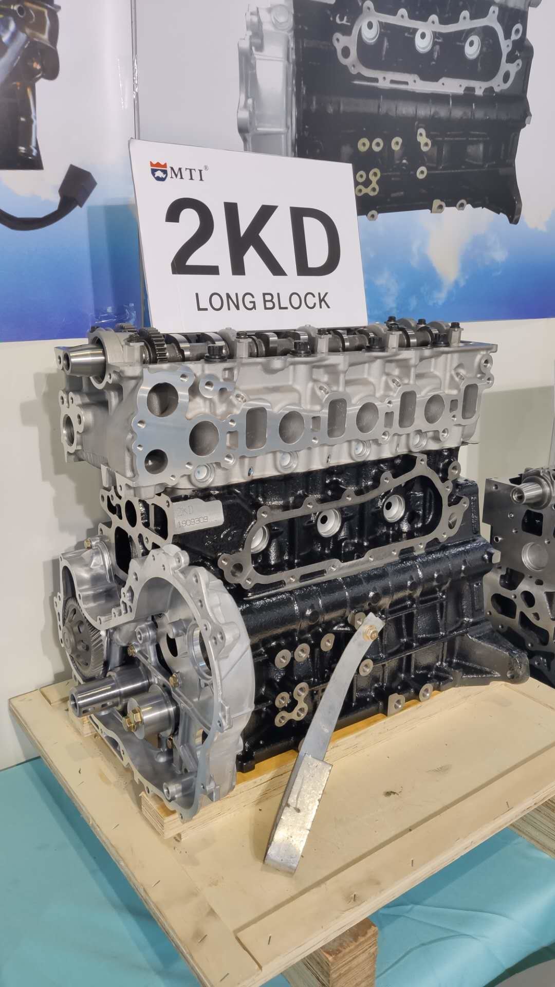 Brand New Japanese Engine Parts Long Block For Toyota 1KD 2KD