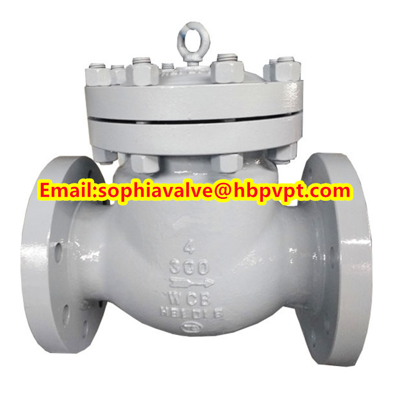 150LB 300LB WCB swing check valve