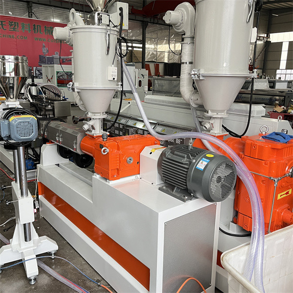 Electirc Flexible Corrugated Conduit Production Line PE PP PVC Plastic Corrugated Pipe Machine