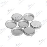 Silvery White Lithium Ion Battery Material CR20XX Coin Cells Cases