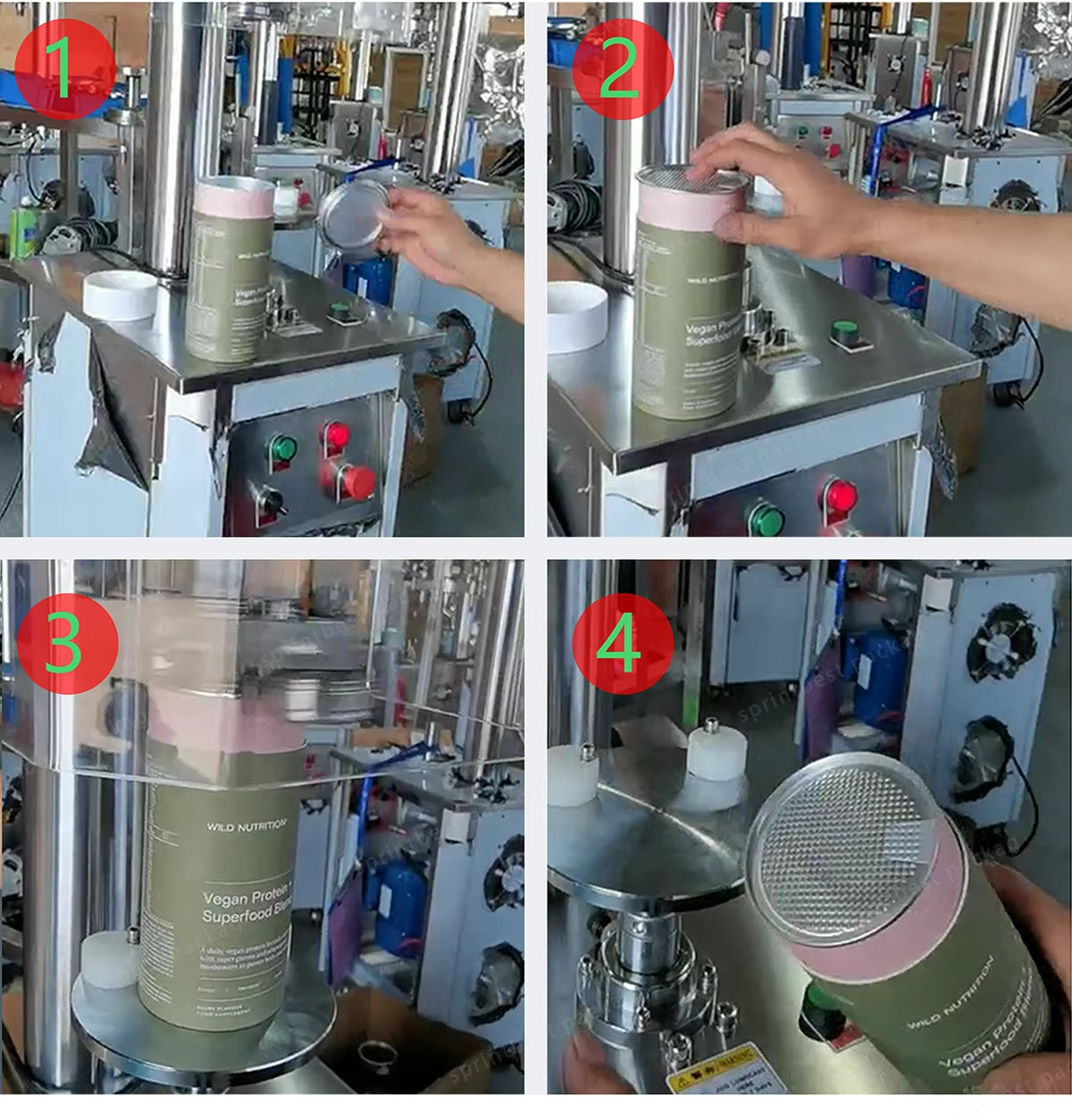 Matt Lamination Paper Tube Tea Packaging Customised Bio-Degradable Recyclable