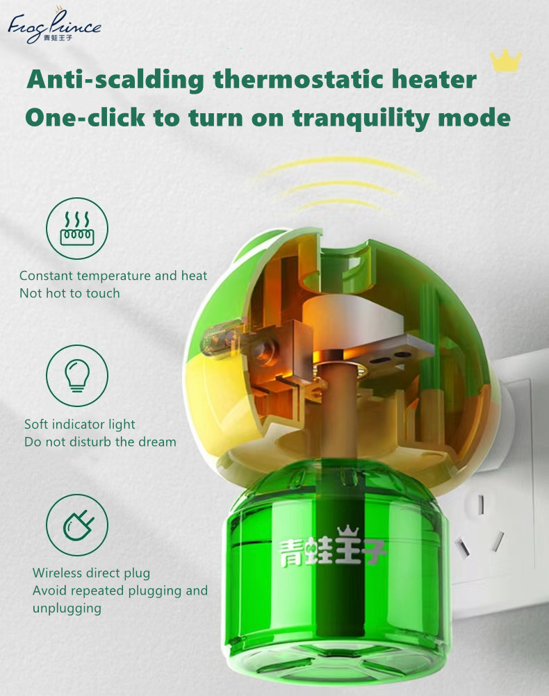 Smokeless Tasteless Mosquito Repellent Liquid For Sleep Through The Night