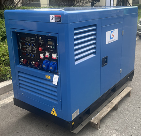 Miller 350Amp 400Amp Yanmar Engine Welder Generator Mig Arc Diesel Welding machine unit