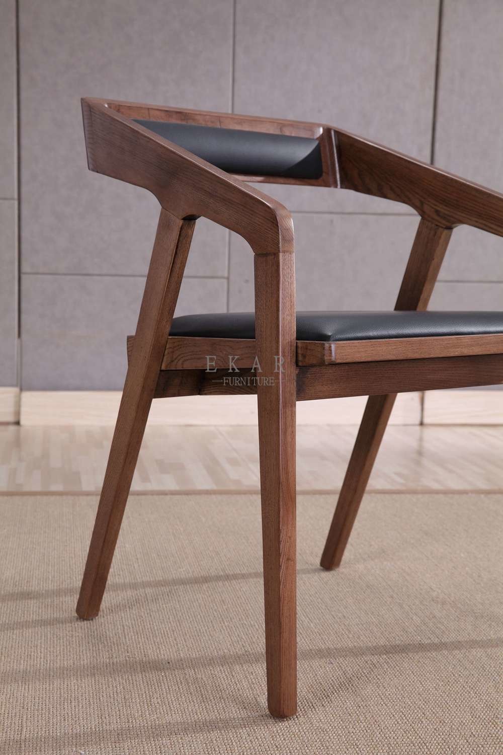 Modern European Style Wooden Dining Chair